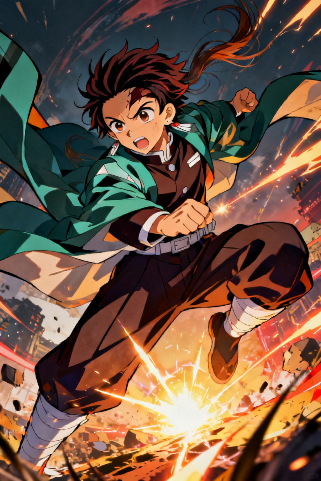 Anime Hero Splash